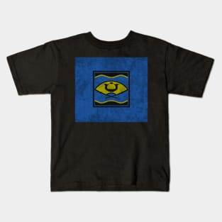 Bricks 35 - Ninja Blue Kids T-Shirt